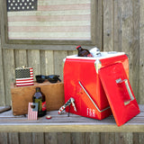 American Flag 6 oz Stainless Steel Flask