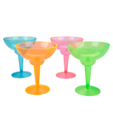 Party Essentials Neon 12 oz Margarita Cups, Set of 12