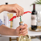 Truetap Waiter's Corkscrew in Holiday Red & Green