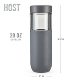 FREEZE Bottle in Gray