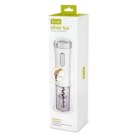 Silver Lux Electric Corkscrew