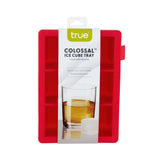 Colossal 2" Silicone Ice Cube Tray in Red