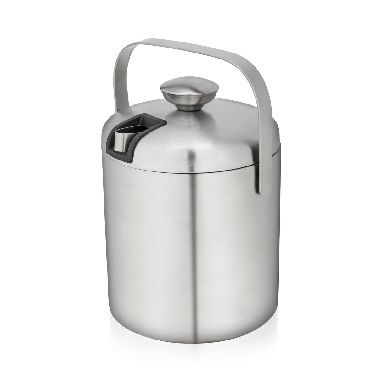 Double Walled Stainless Steel Ice Bucket with Tongs