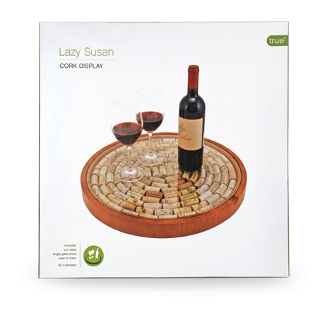 Lazy Suzan Cork Display