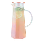 Charlie Iridesent Glass Iced Tea Carafe