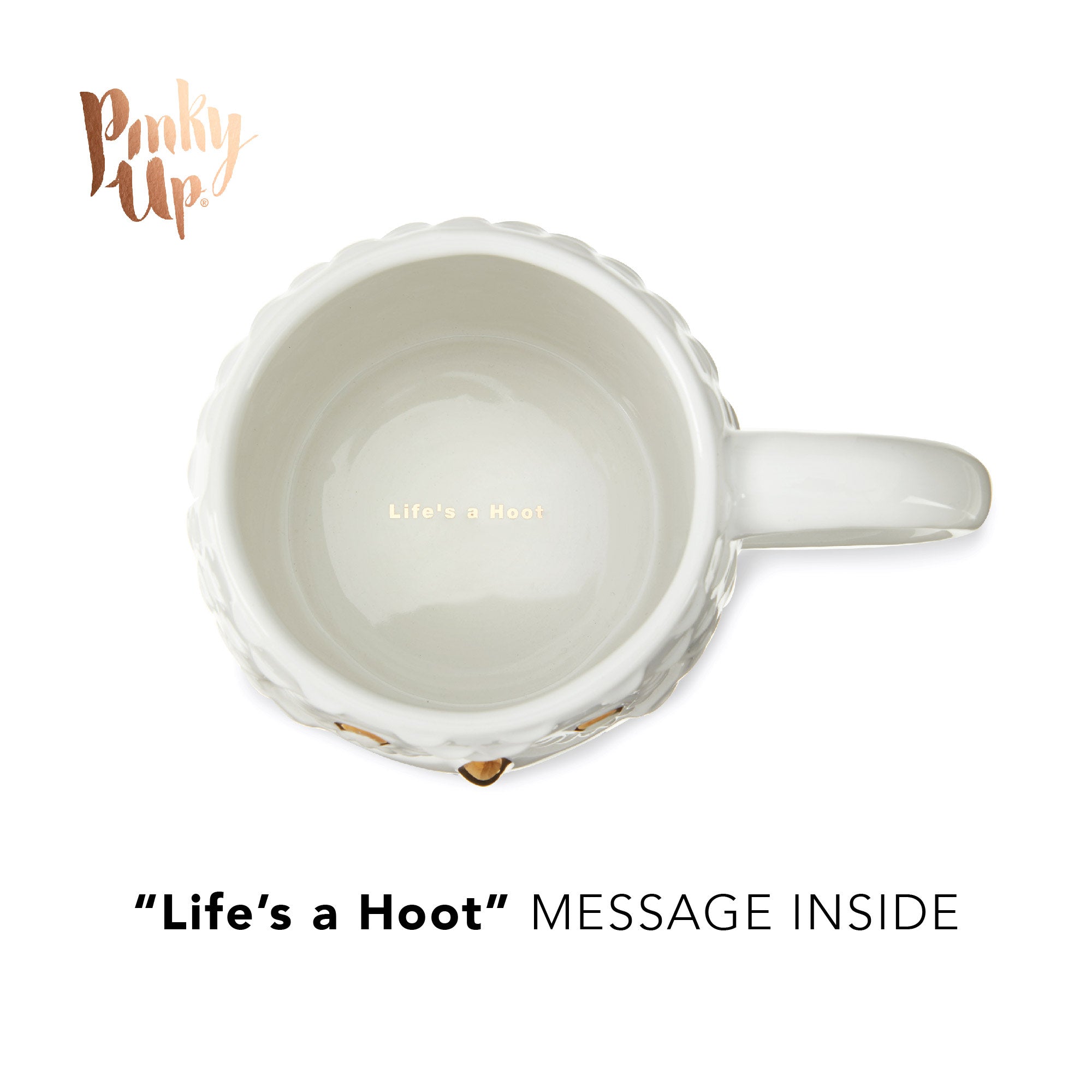 Pinky Up Olivia Owl Mug - Thumbnail 5