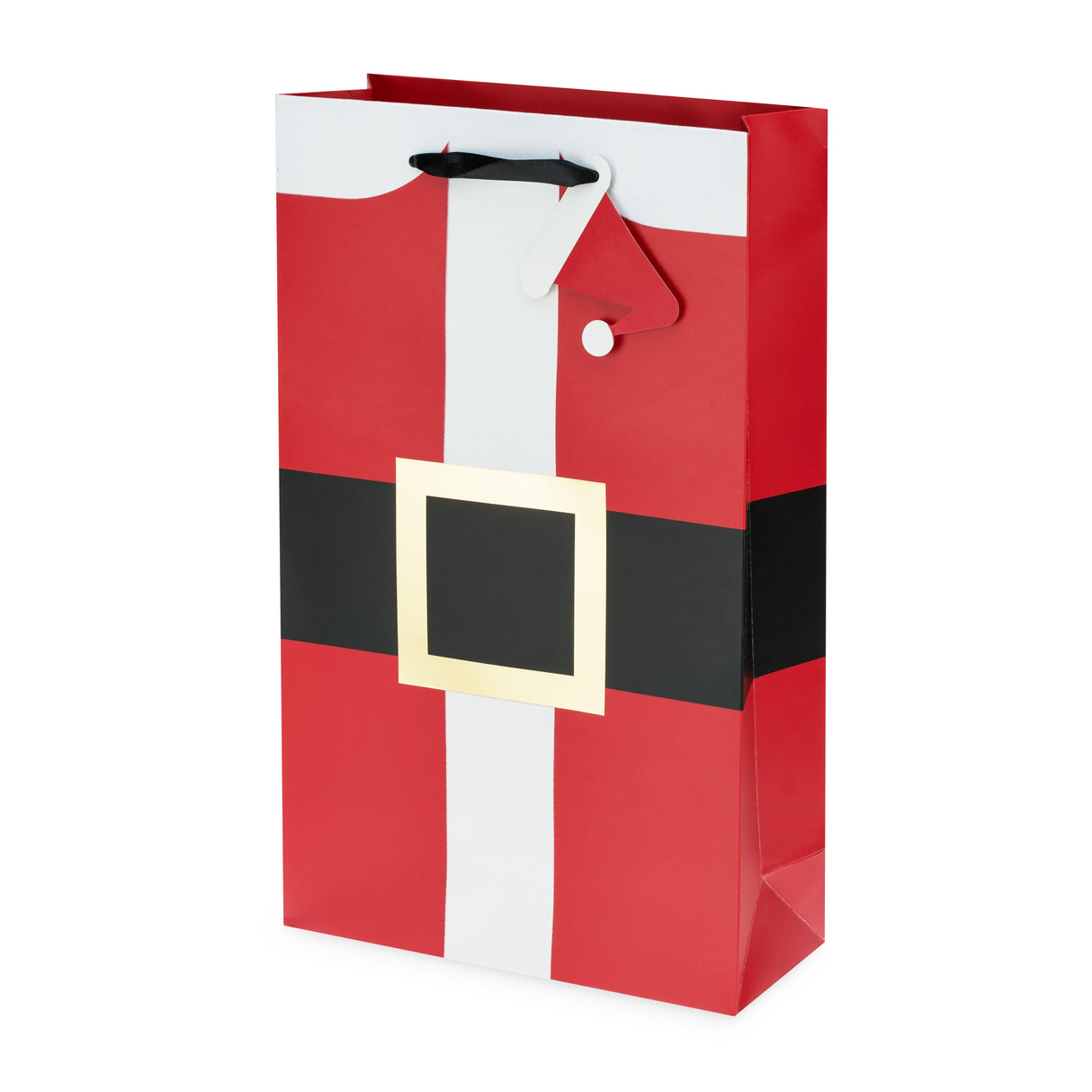 Santa's Suit Two Bottle Wine Bag