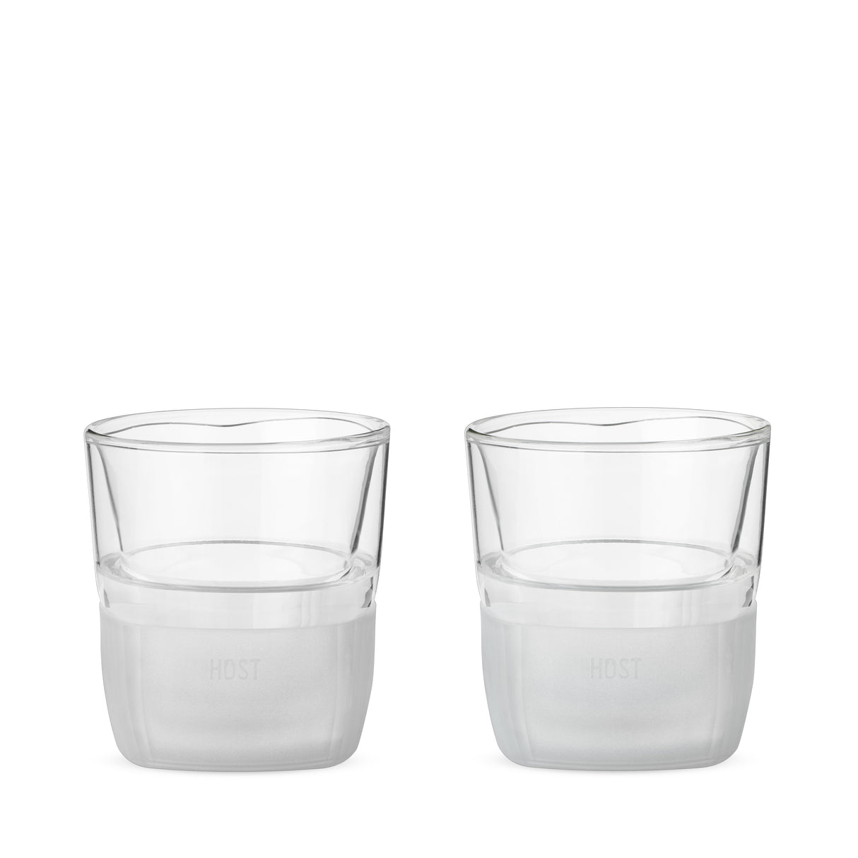 Glass FREEZE Whiskey Cooling Cup, Set of 2