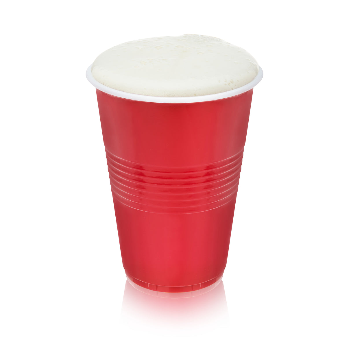 Party 16 oz Plastic Cups in Red, Set of 24