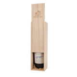 Single Bottle Paulownia Wood Wine Box