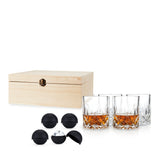 Admiral 8-Piece Crystal Tumbler & Ice Sphere Box Set