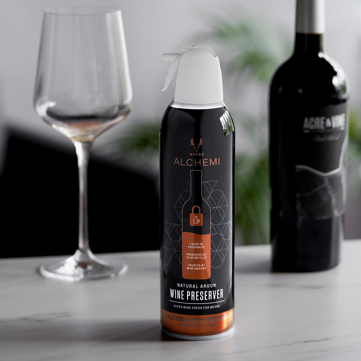 Alchemi Natural Argon Wine Preserver