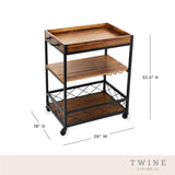 Modern Manor Bar Cart