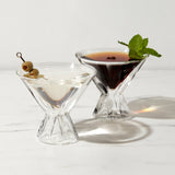 Double Walled Martini Glasses, Set of 2