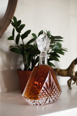 Admiral Crystal Irish Cut Whiskey Decanter