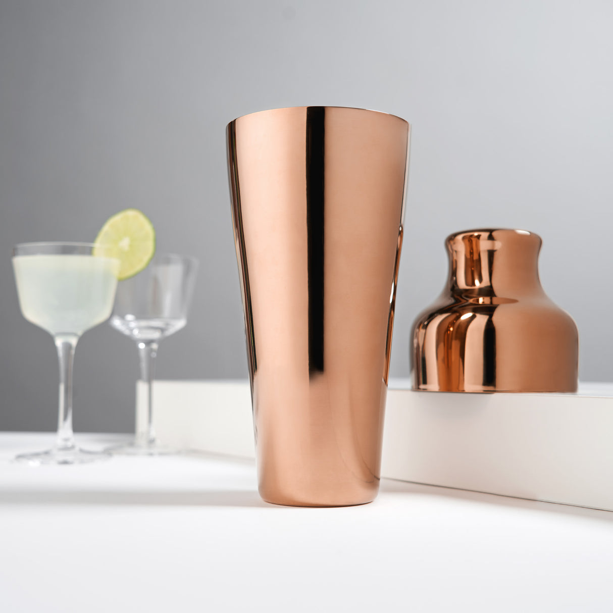 Summit Parisian Cocktail Shaker in Copper