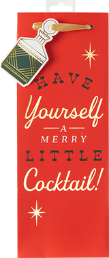 Merry Little Cocktail 1.5L Bottle Bag