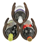 Horseshoe 3 Bottle Wine Rack