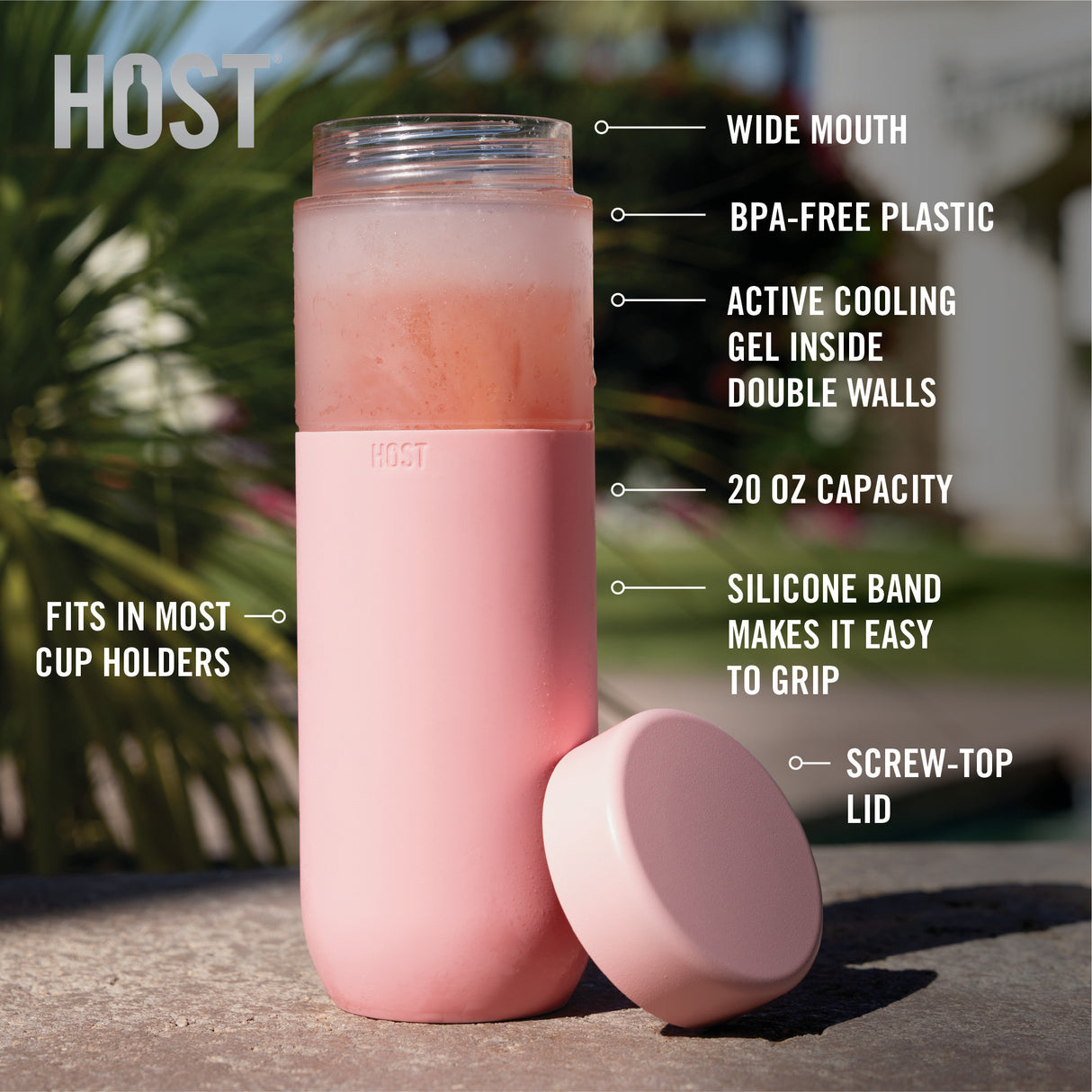 FREEZE Bottle in Blush