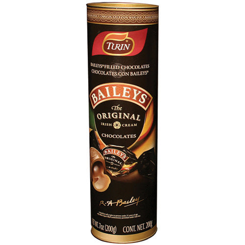 Turin Baileys Liqueur Chocolate Tube, 7 oz