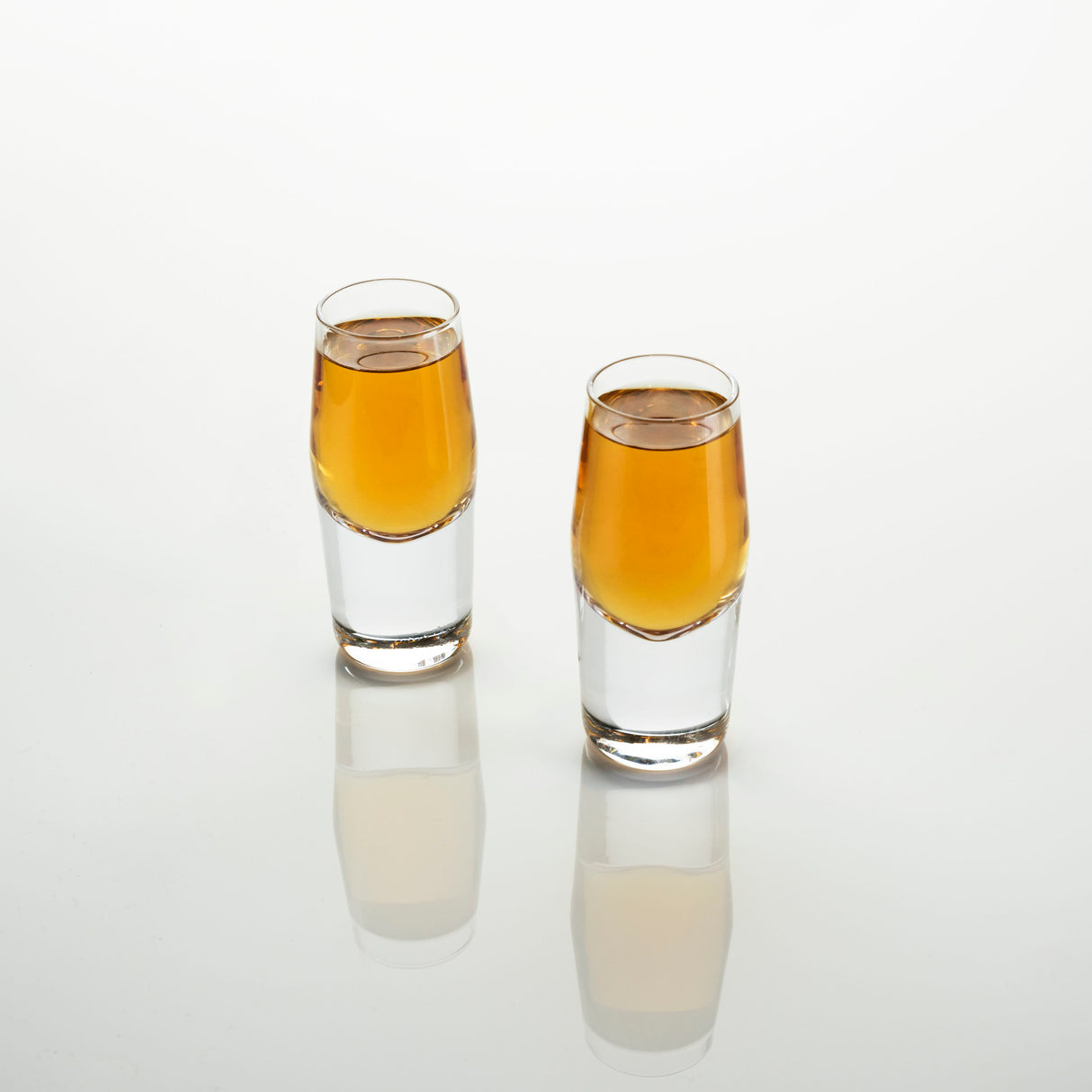 Raye Crystal Heavy Base Shot Glasses, Set of 2