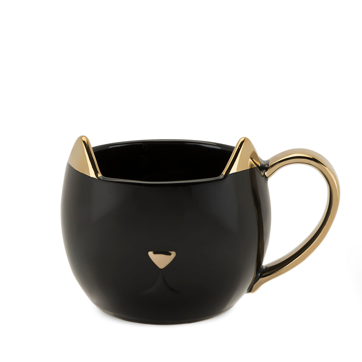 Chloe Cat Mug in Black