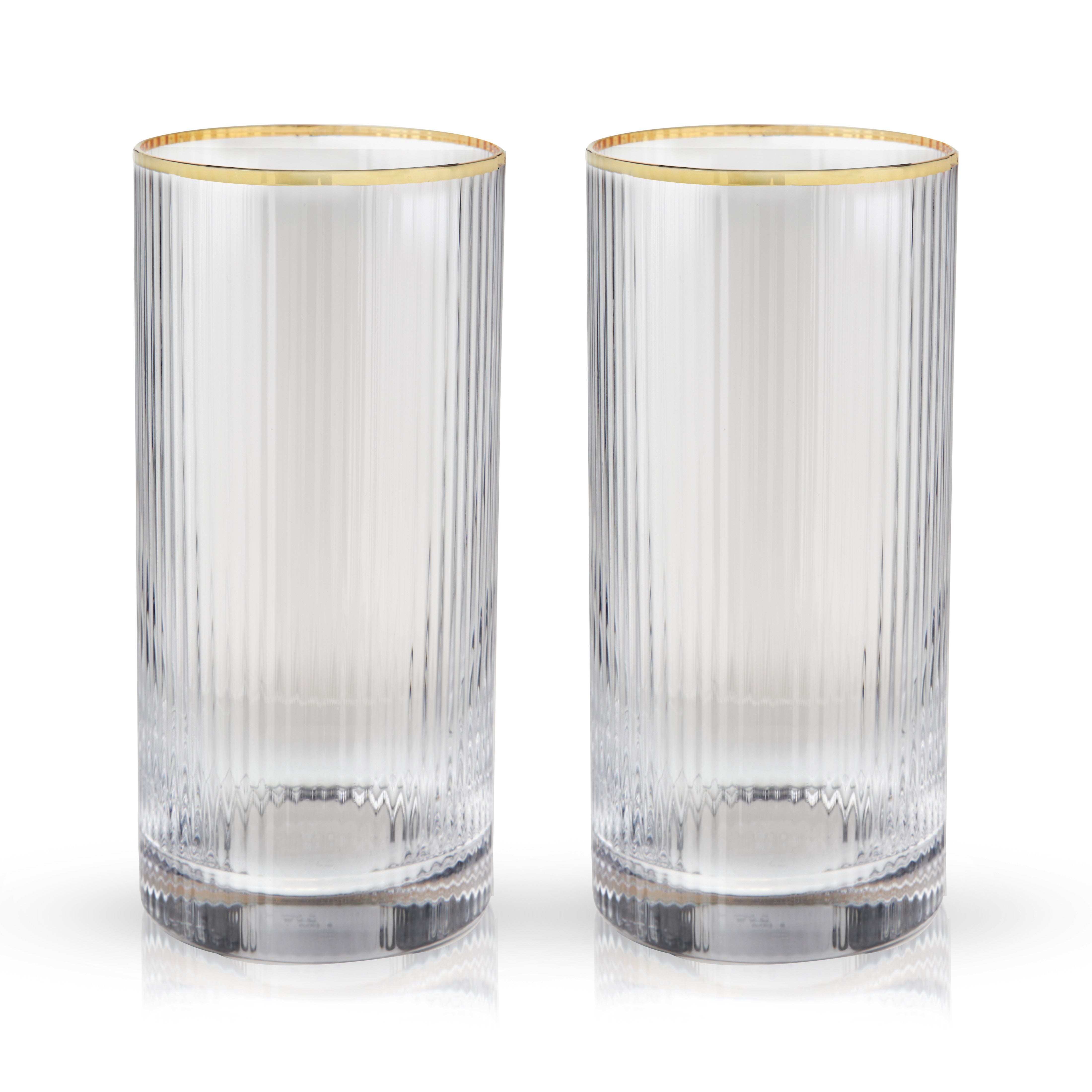 Meridian Highball Glasses, Set of 2