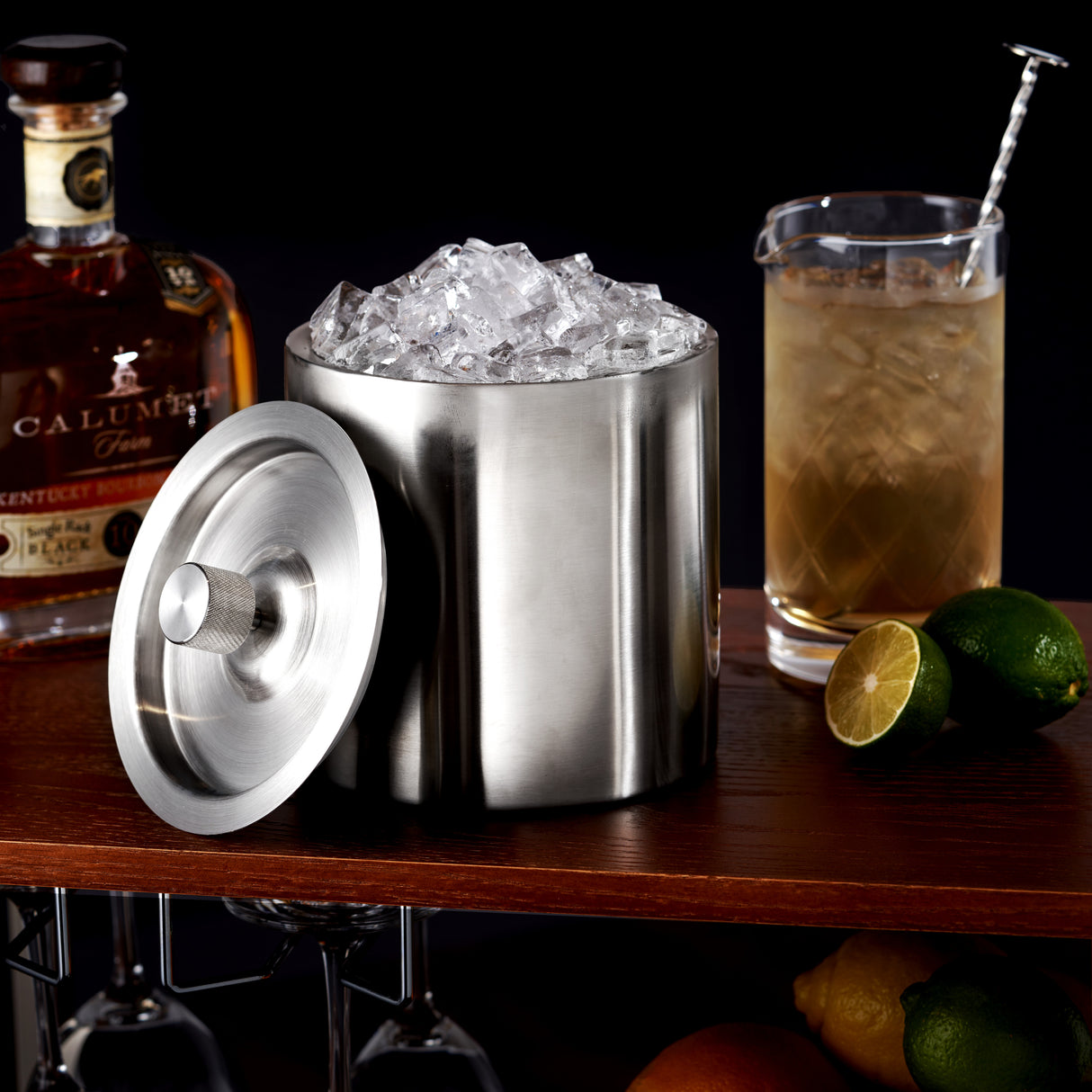 Harrison Insulated Ice Bucket in Stainless Steel