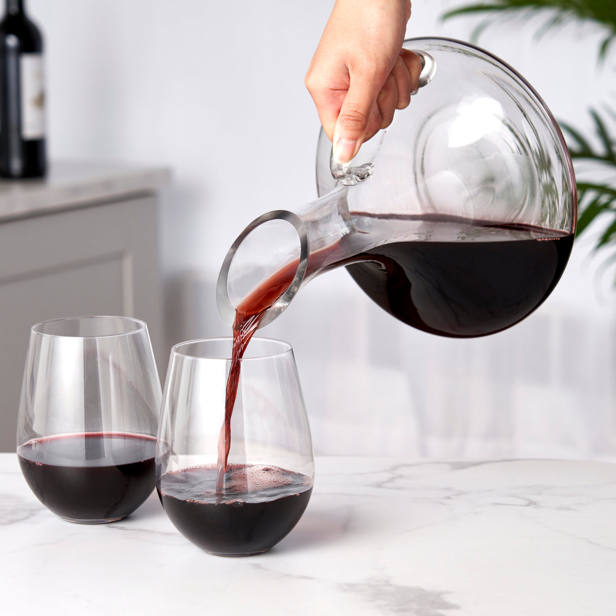 Capuli Traditional Handled Wine Decanter