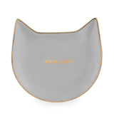 Pawsome Ceramic Tea Tray in Gray