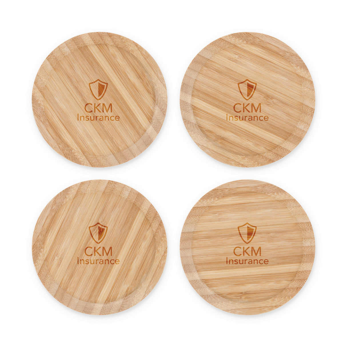 Topper Natural Bamboo Appetizer Glass Toppers