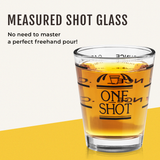 Savoy 1.5 oz Measured Shot Glass