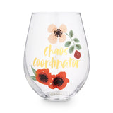 Chaos Coordinator 30 oz. Stemless Wine Glass, Bulk