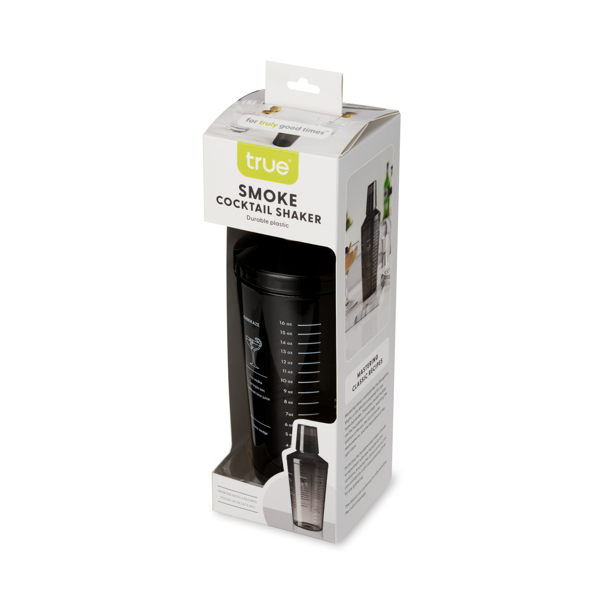 Recipe Plastic Cocktail Shaker in Smoke