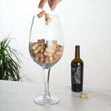 Big Bordeaux Wine Glass Cork Holder