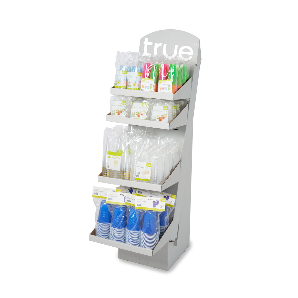 Display Shipper Rsc Disposable Party Shipper, Floor Display – True Brands