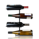 Wall Mounted 4-Bottle Wine Rack