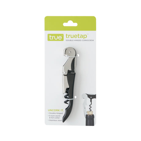 Truetap Waiter's Corkscrew in Black