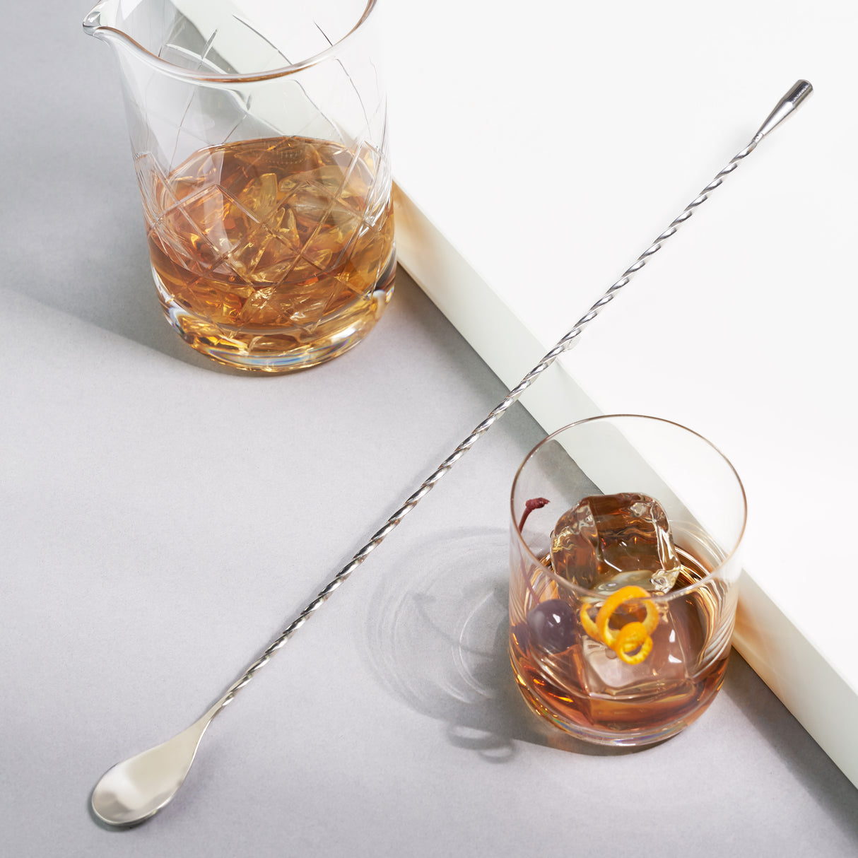 Harrison Weighted Bar Spoon in Stainless Steel