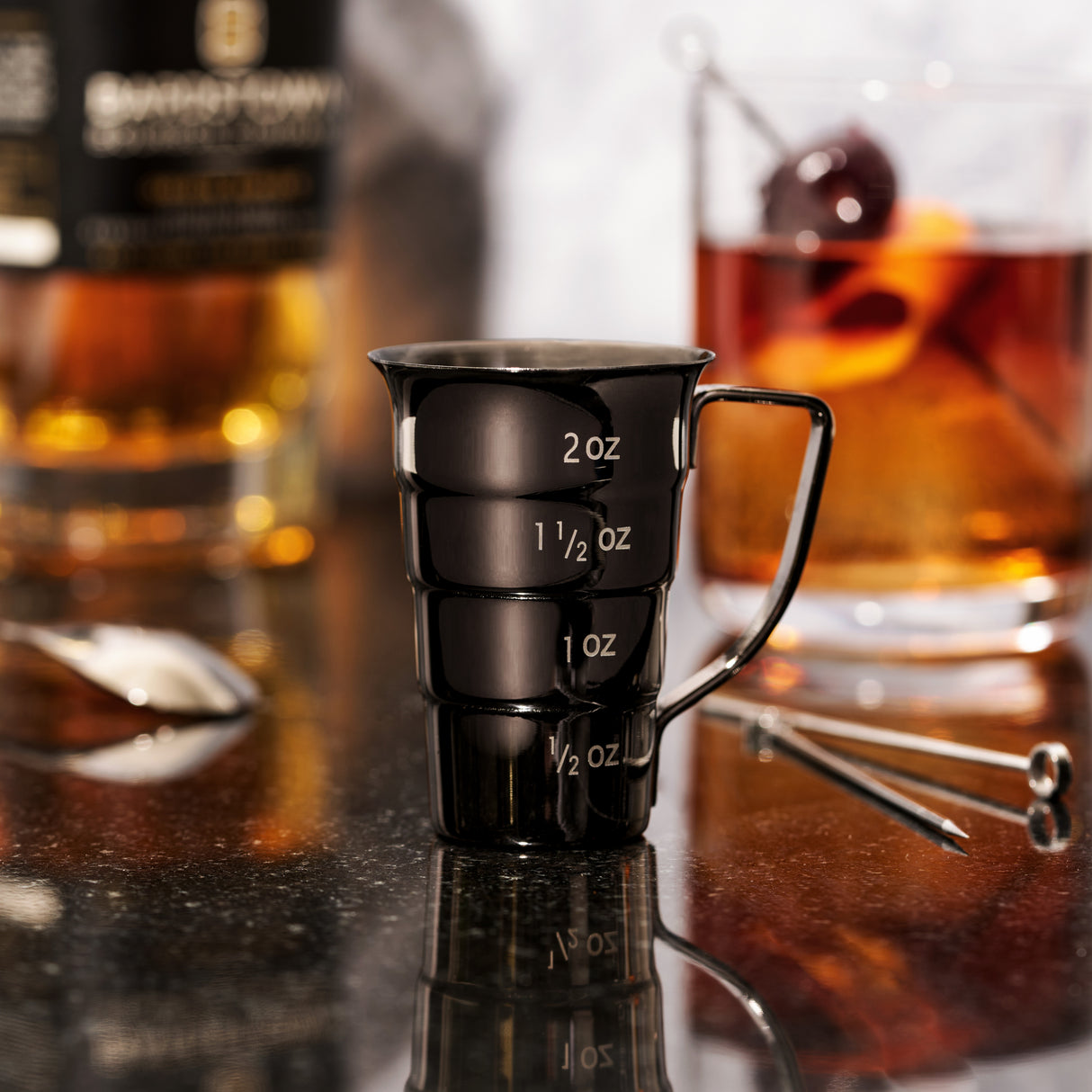 Warren Stepped Jigger in Gunmetal