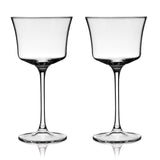 Raye Angled Crystal Sour Glasses, Set of 2