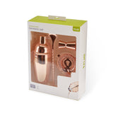 4-Piece Mixologist Barware Set in Copper