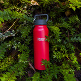 The Stein Water Bottle in Red Hot, 21 oz