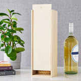 Magnum Bottle Paulownia Wood Wine Box