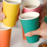 Party Paper Cups in Assorted Colors, Set of 20