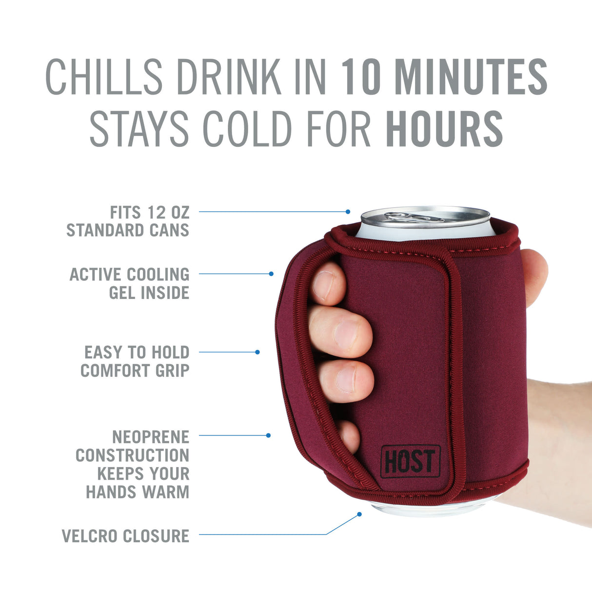 Insta-Chill Standard Can Sleeve, Set of 3