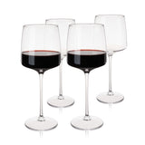 Reserve Julien Crystal Bordeaux Glasses, Set of 4