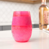 Wine FREEZE Cooling Cup in Tinted Magenta