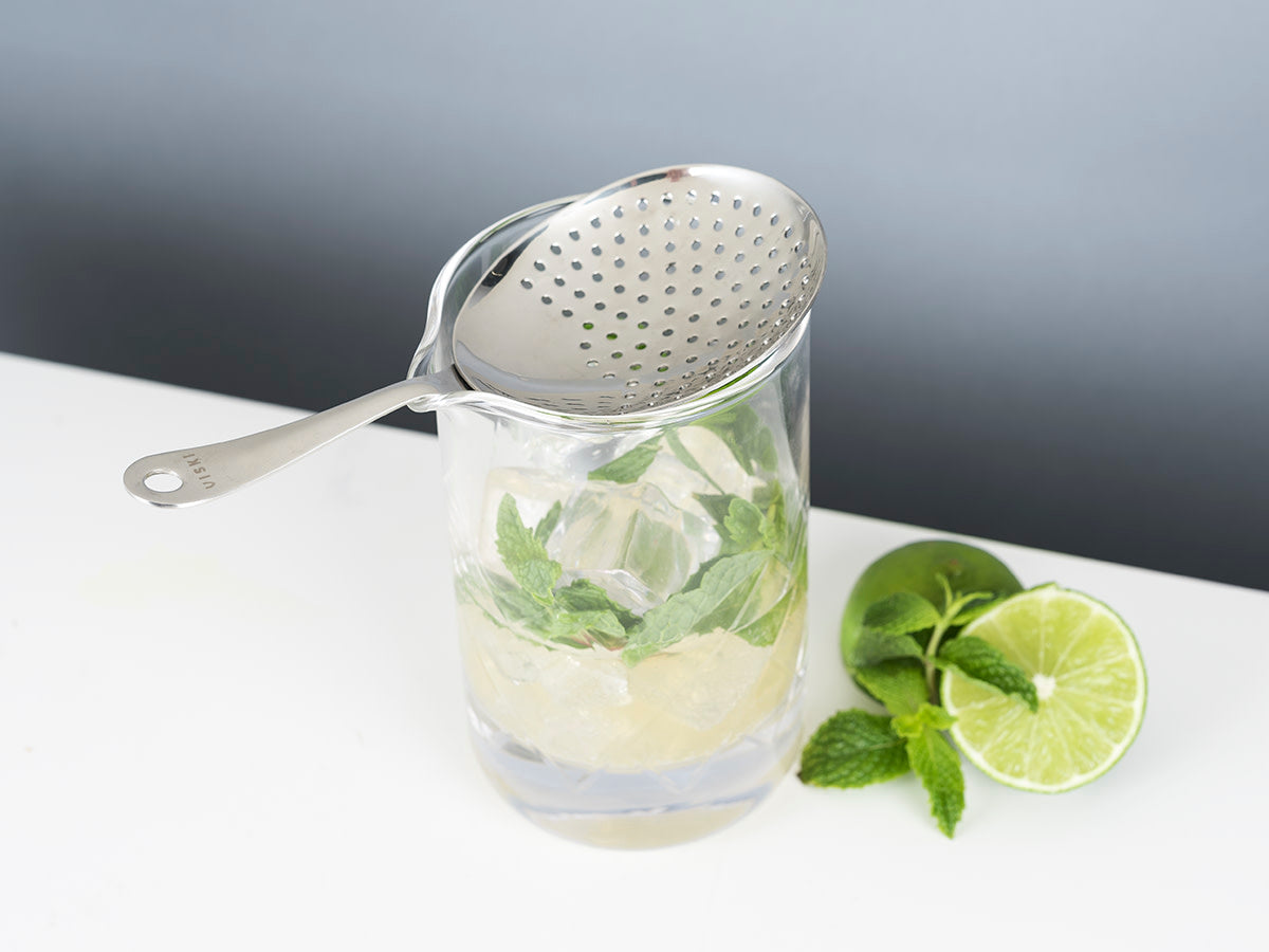 Harrison Julep Strainer in Stainless Steel