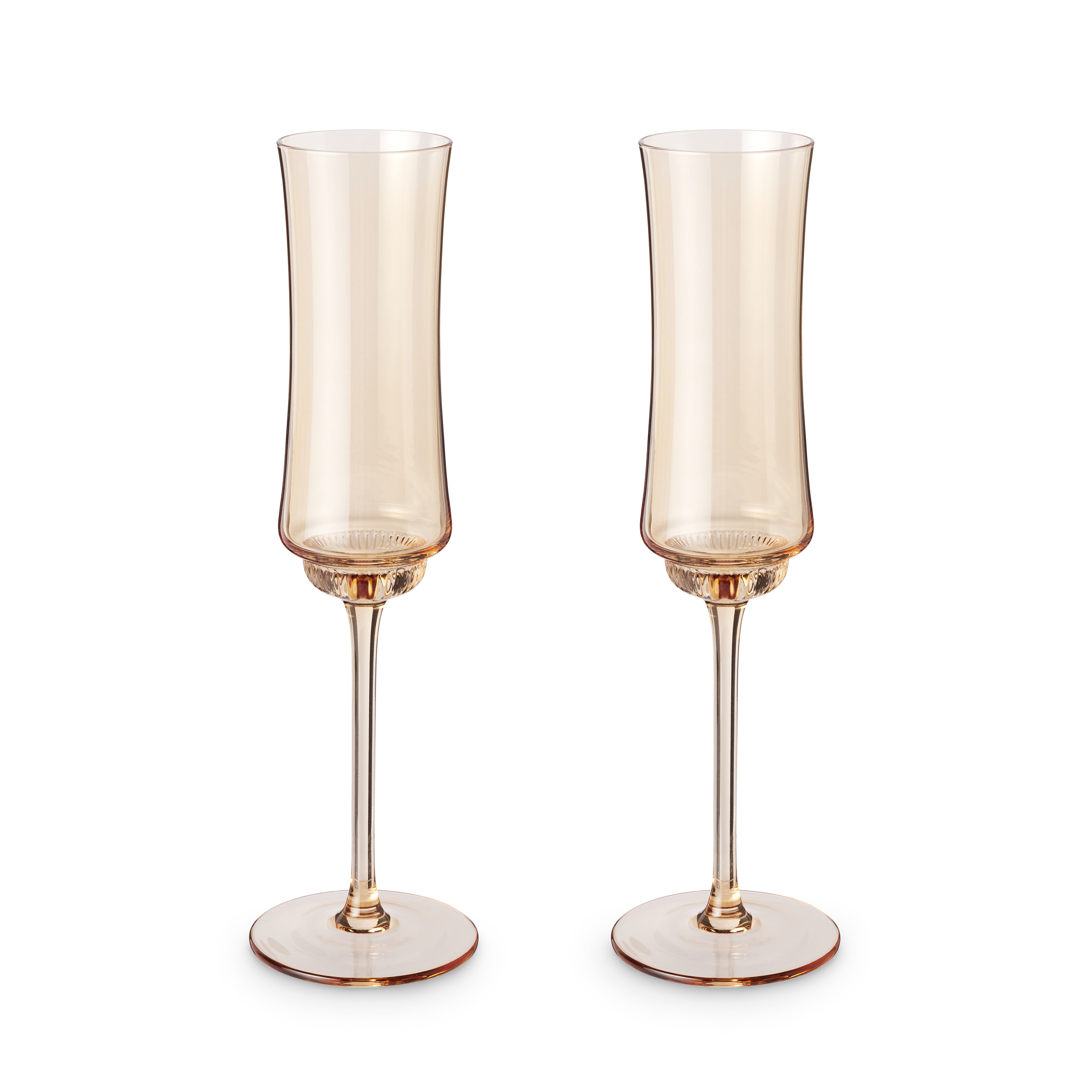 Twine Tulip Champagne Flutes